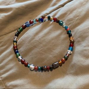Hand Beaded Wire Choker
